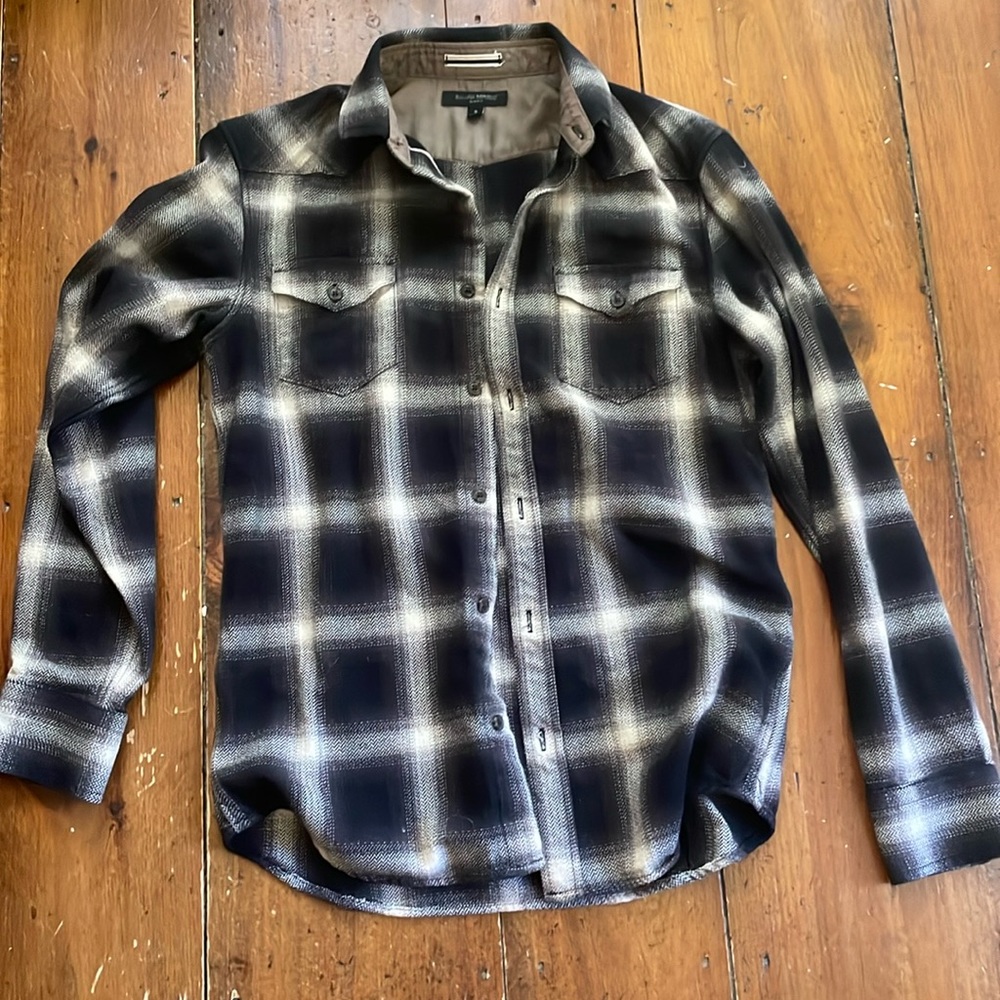Banana republic flannel size S